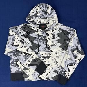 Jordan Brand Nike Heatwave Hoodie Womens Size L Loose Fit Crop Fleece Relax Gym